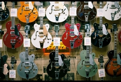 The landscape of the first guitar haven shop